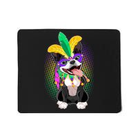 Mardi Gras Party Dog Mousepad