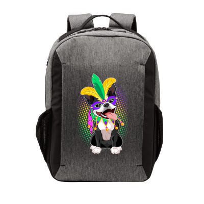 Mardi Gras Party Dog Vector Backpack