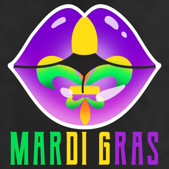 Mardi Gras Party Lips 11oz C Handle Ceramic Mug