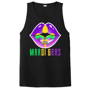 Mardi Gras Party Lips PosiCharge Competitor Tank