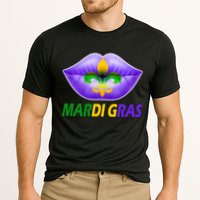 Mardi Gras Party Lips Fleur De Lis Cooling Performance Crew T-Shirt