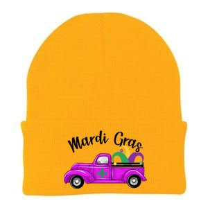 Mardi Gras Party Truck Knit Cap Winter Beanie