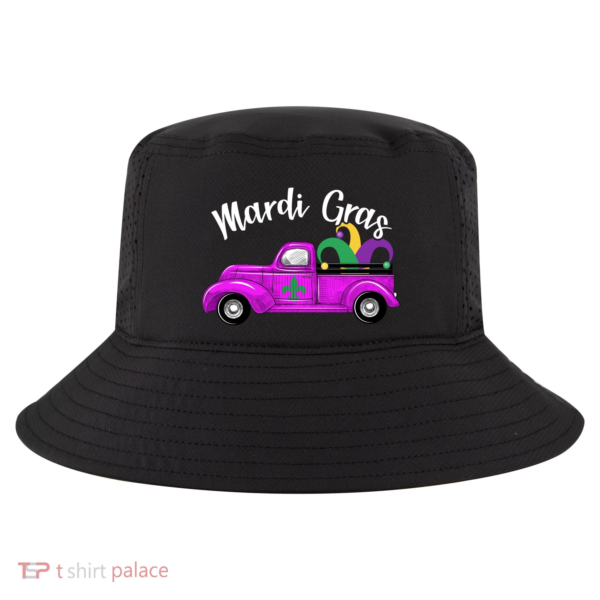 Mardi Gras Party Truck Cool Comfort Performance Bucket Hat