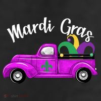 Mardi Gras Party Truck Cool Comfort Performance Bucket Hat