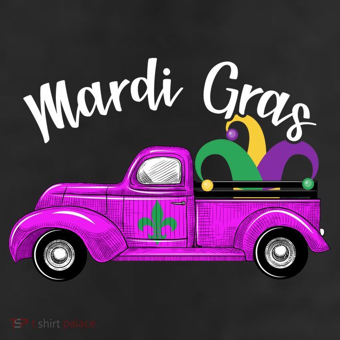 Mardi Gras Party Truck Cool Comfort Performance Bucket Hat