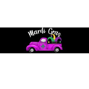 Mardi Gras Party Truck Bumper Sticker