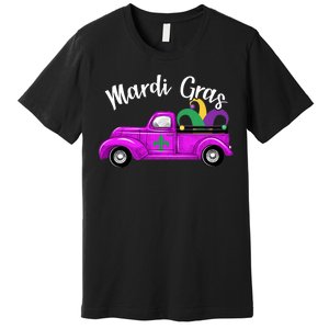 Mardi Gras Party Truck Premium T-Shirt