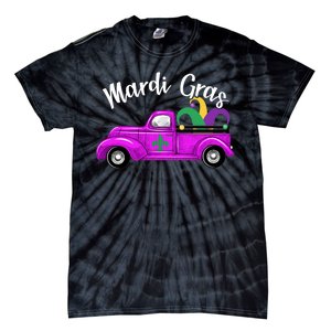 Mardi Gras Party Truck Tie-Dye T-Shirt