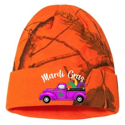 Mardi Gras Party Truck Kati Licensed 12" Camo Beanie