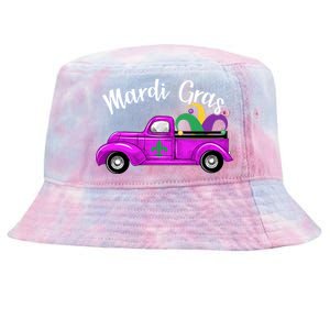 Mardi Gras Party Truck Tie-Dyed Bucket Hat