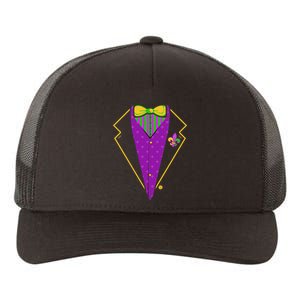 Mardi Gras Party Tux Yupoong Adult 5-Panel Trucker Hat