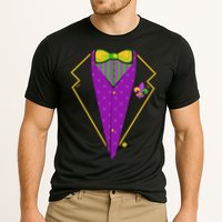 Mardi Gras Party Tux Performance Shirt