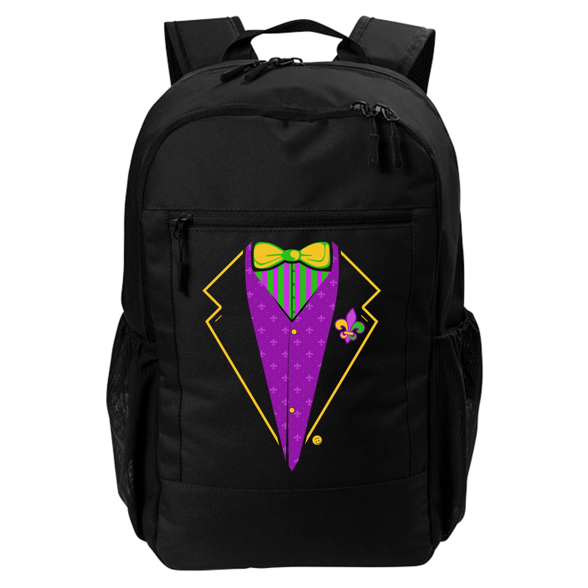 Mardi Gras Party Tux Backpack