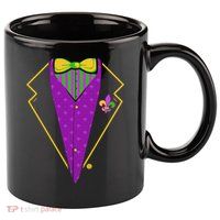 Mardi Gras Party Tux 11oz C Handle Ceramic Mug