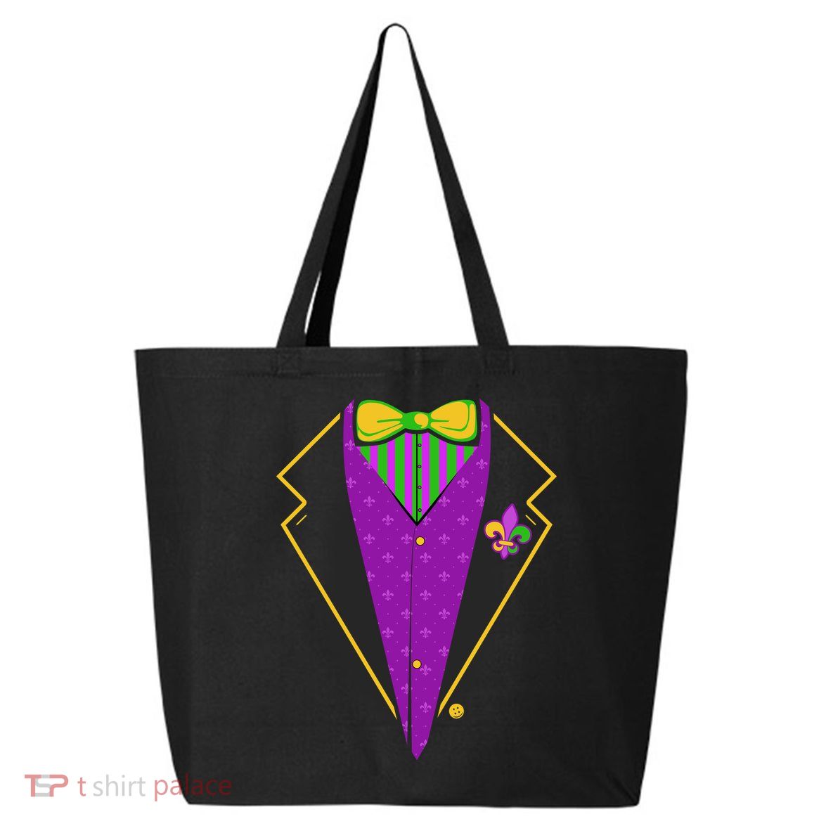 Mardi Gras Party Tux 25L Jumbo Tote