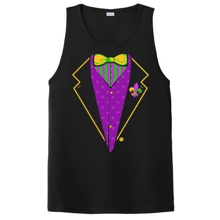 Mardi Gras Party Tux PosiCharge Competitor Tank