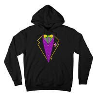 Mardi Gras Party Tux Tall Hoodie