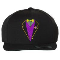 Mardi Gras Party Tux Wool Snapback Cap