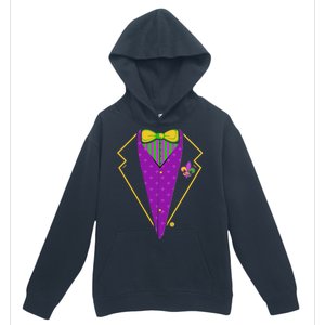 Mardi Gras Party Tux Urban Pullover Hoodie