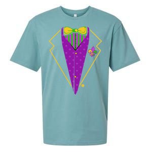 Mardi Gras Party Tux Sueded Cloud Jersey T-Shirt