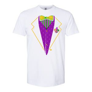 Mardi Gras Party Tux Softstyle® CVC T-Shirt