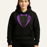 Mardi Gras Party Tuxedo Hoodie