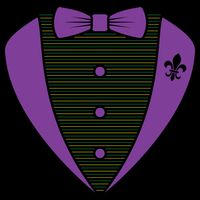 Mardi Gras Party Tuxedo Tall T-Shirt