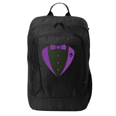 Mardi Gras Party Tuxedo City Backpack