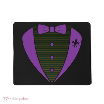 Mardi Gras Party Tuxedo Mousepad