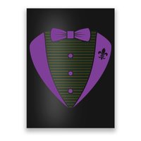 Mardi Gras Party Tuxedo Poster