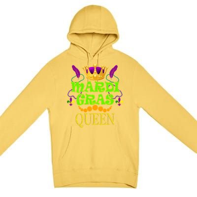 Mardi Gras Queen Premium Pullover Hoodie