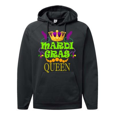 Mardi Gras Queen Performance Fleece Hoodie