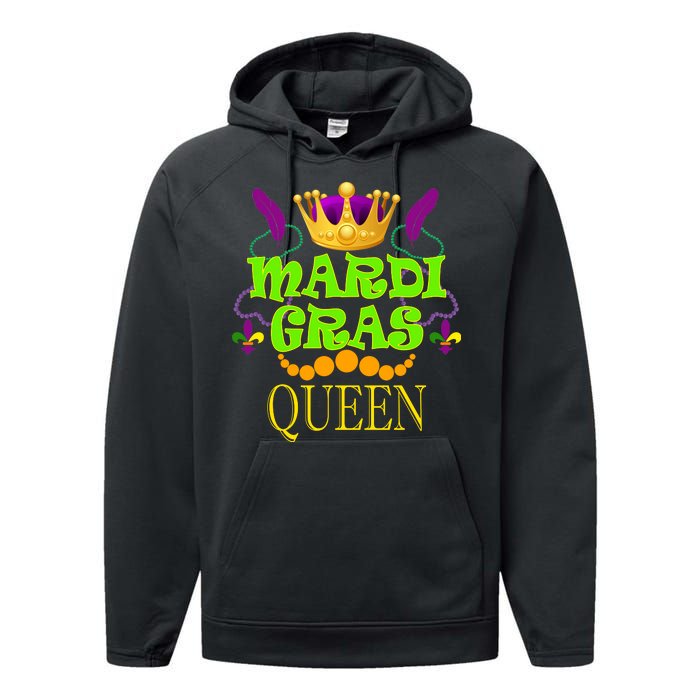 Mardi Gras Queen Performance Fleece Hoodie