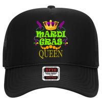 Mardi Gras Queen High Crown Mesh Back Trucker Hat