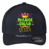 Mardi Gras Queen Flexfit Unipanel Trucker Cap