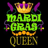 Mardi Gras Queen Tall T-Shirt