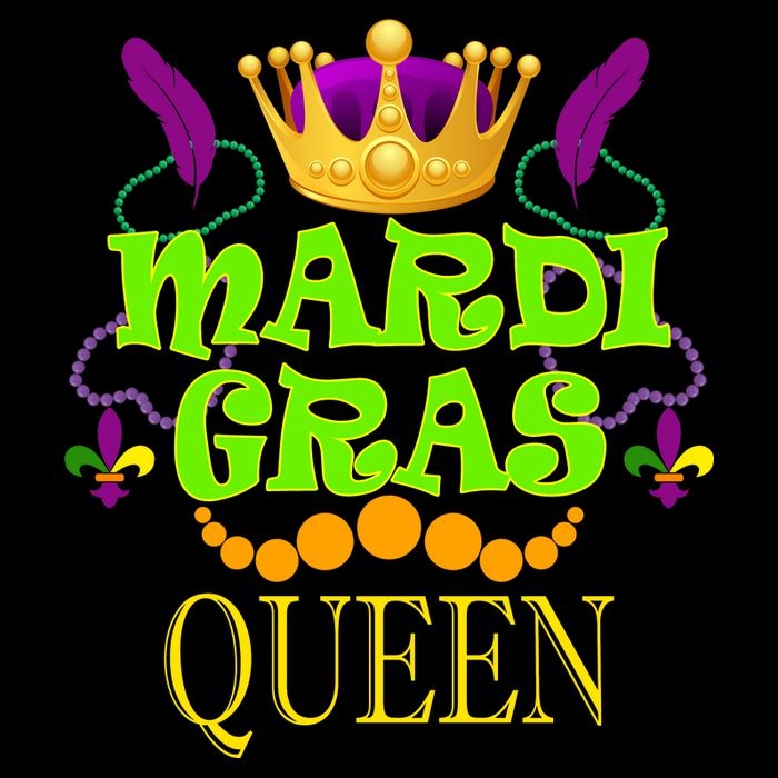Mardi Gras Queen Tall T-Shirt