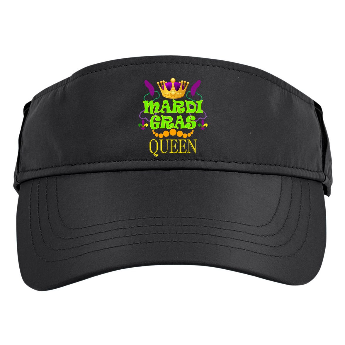 Mardi Gras Queen Adult Drive Performance Visor