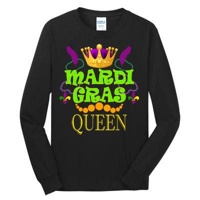 Mardi Gras Queen Tall Long Sleeve T-Shirt