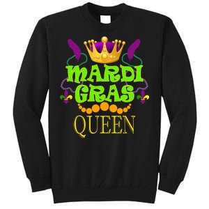 Mardi Gras Queen Tall Sweatshirt