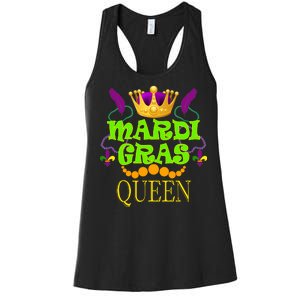 Mardi Gras Queen Women's Racerback Tank