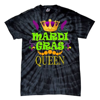 Mardi Gras Queen Tie-Dye T-Shirt