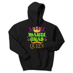 Mardi Gras Queen Kids Hoodie