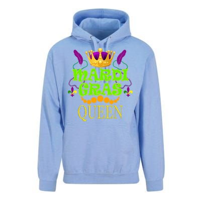 Mardi Gras Queen Unisex Surf Hoodie