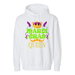 Mardi Gras Queen Garment-Dyed Fleece Hoodie