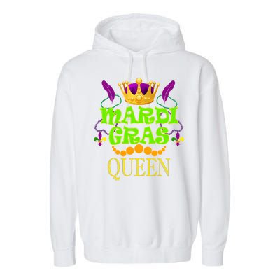 Mardi Gras Queen Garment-Dyed Fleece Hoodie