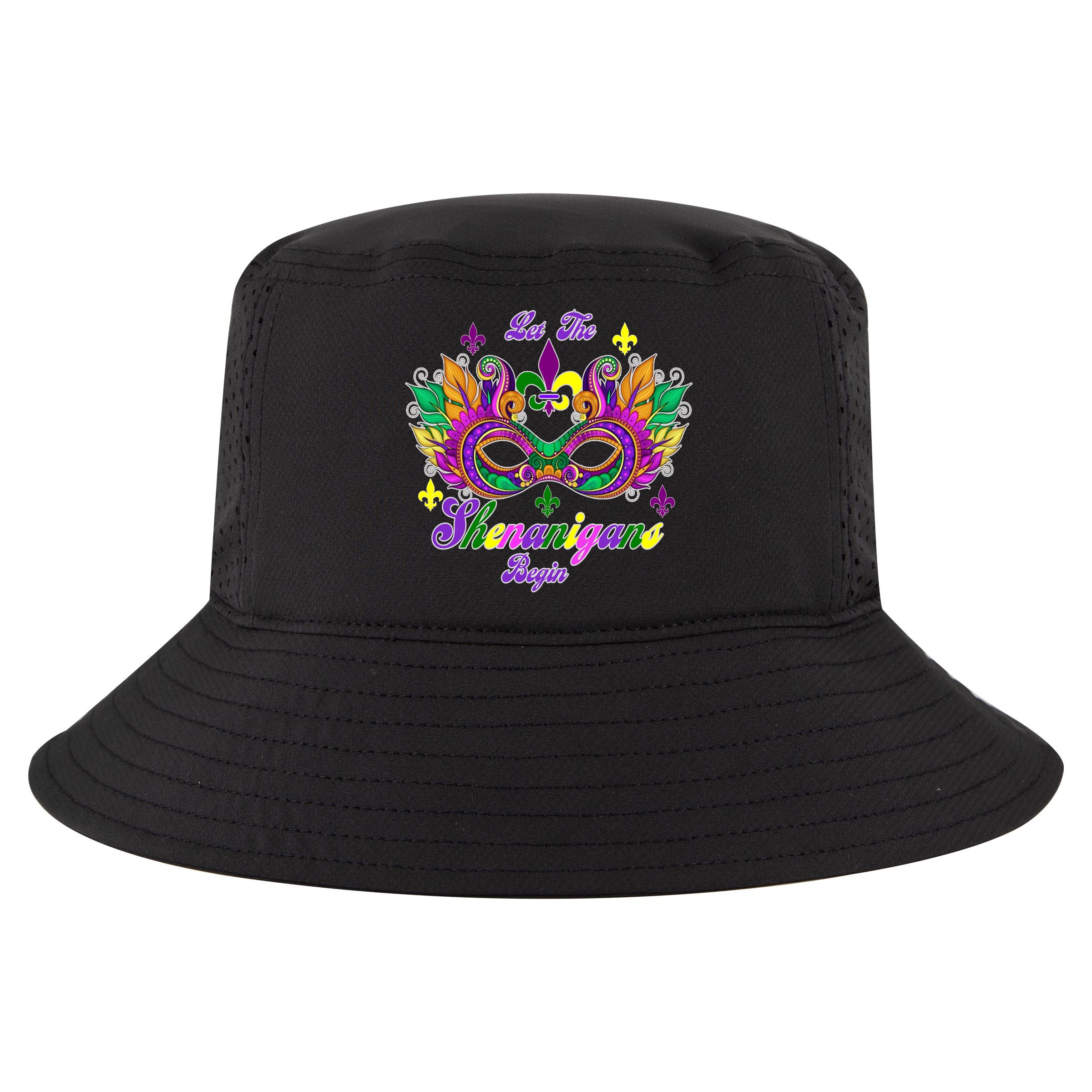 Mardi Gras Shenanigans Cool Comfort Performance Bucket Hat