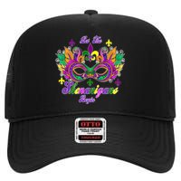 Mardi Gras Shenanigans High Crown Mesh Back Trucker Hat