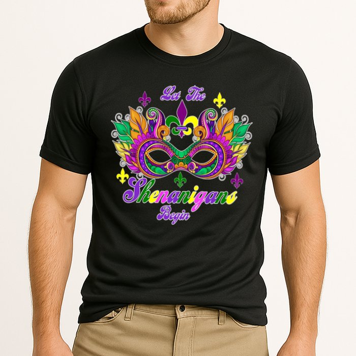 Mardi Gras Shenanigans Cooling Performance Crew T-Shirt