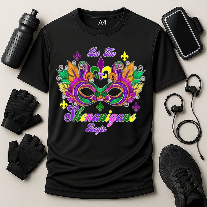 Mardi Gras Shenanigans Cooling Performance Crew T-Shirt